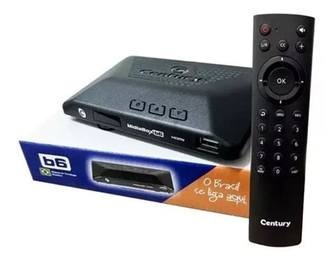 Receptor Midiabox B Century Sat Hd Nova Parab Lica Frete Gr Tis