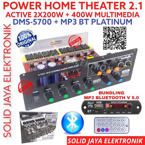 Jual Kit Power Speaker Aktif Home Theater Dms Ampli Amplifier