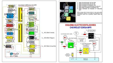 Diagrama De Relays Y Sus Cables Electr Nica Club Corsa Ccv