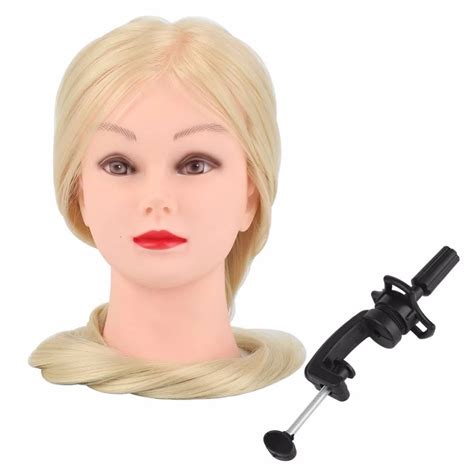 30 Real Hair Salon Doll Heads Hairdressing Cut Mannequin Training Head