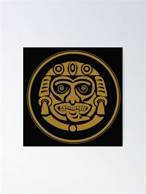 Aztec Sun God Mask