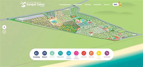 Cambrils Park And Sangulí Salou Resort Maps Bronco Studio