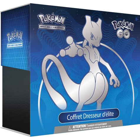 Dstrib Coffret Pokémon GO EB10 5 Mewtwo Dresseur d Elite Pokemon