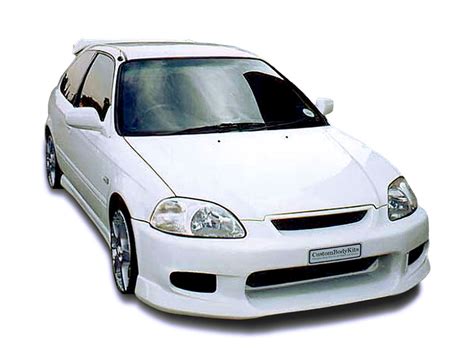 VSaero FRP MAM Wide Body Kit 8pc Honda Civic EK 1999-2000, 43% OFF