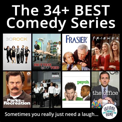 34+ of the BEST Comedy Series - creatingmaryshome.com