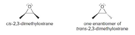 Answered Cis 2 3 Dimethyloxirane One Enantiomer Bartleby