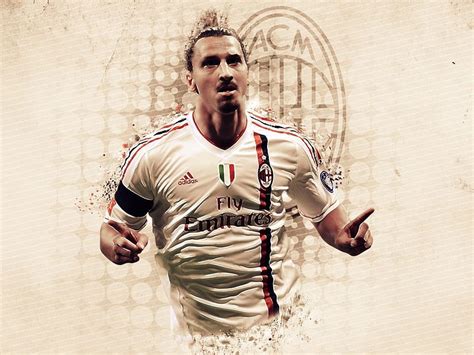 1280x960 Sepak Bola Ac Milan Zlatan Ibrahimovic Pemain Sepak Bola