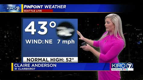 Kiro 7 Pinpoint Weather Video For Tues Evening Kiro 7 News Seattle