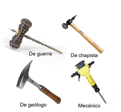 Evolución del martillo