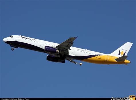 G OJEG Monarch Airlines Airbus A321 231 AviacionCR Net