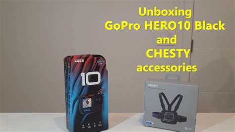 Unboxing Gopro Hero Black With Chesty Accessories Youtube