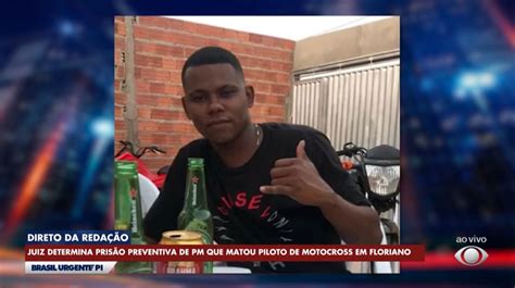 Juiz determina prisão preventiva de PM que matou piloto de motocross no