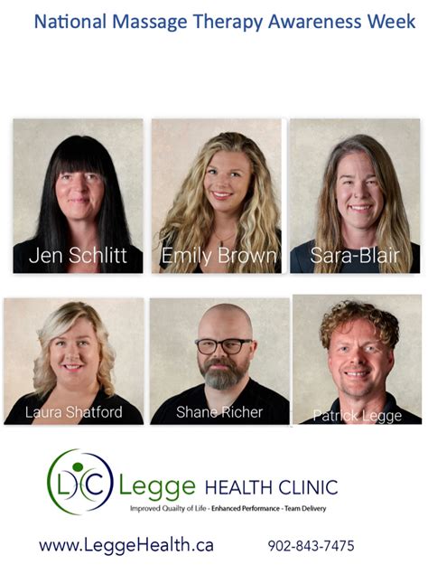 Legge Celebrates 25 Years Of Massage Therapy Contest Winners Leggehealth Ca