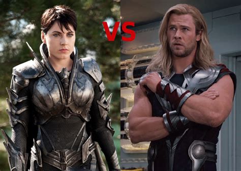 Faora Vs Thor Movie Versions Battles Comic Vine