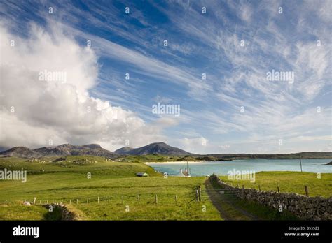 Timsgarry With View To Uig Bay Isle Of Lewis Outer Hebrides Scotland