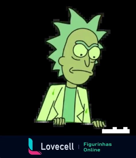 Figurinha Rick Sanchez Desapontado Para Whatsapp Lovecell