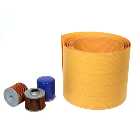 Long Life Phenolic Automotive Oil Filter Paper For Oil Filtration Filter Paper And Auto Filter