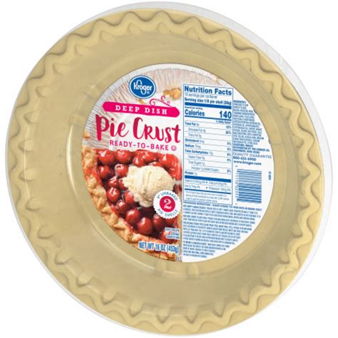 Kroger® Ready-To-Bake Deep Dish Pie Crust, 2 ct / 16 oz - Kroger