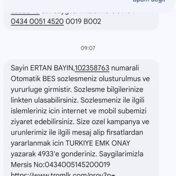 Türkiye Hayat Emeklilik Dijital Sözleşmede Gizli Ücretler BES