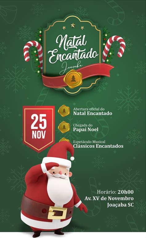 Abertura do Natal Encantado de Joaçaba acontece na próxima sexta feira