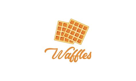 Waffle Dessert Sweet Food Bakery Logo 13536608 Vector Art At Vecteezy