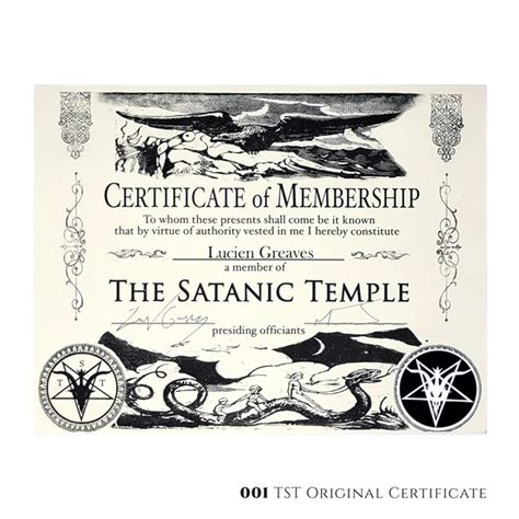 Membership Cards and Certificates - TST