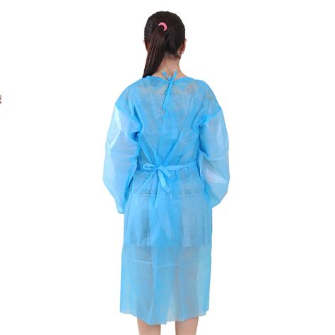 Spot Protective Clothing Disposable Non Woven Isolation Gown