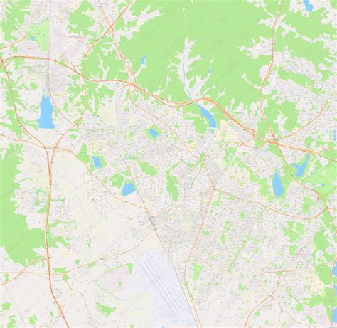 Suwon Modern Atlas Vector Map Boundless Maps