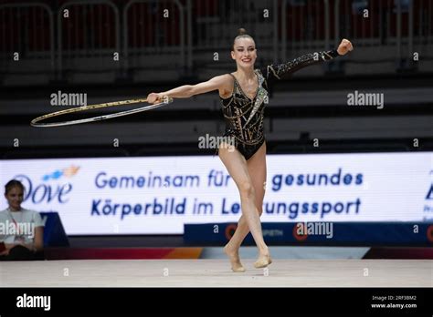 Darja Varfolomeev Tsv Schmiden Action Hoop Gymnastics Rhythmic