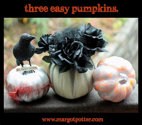 The Impatient Crafter : DIY Three Easy Halloween Pumpkins