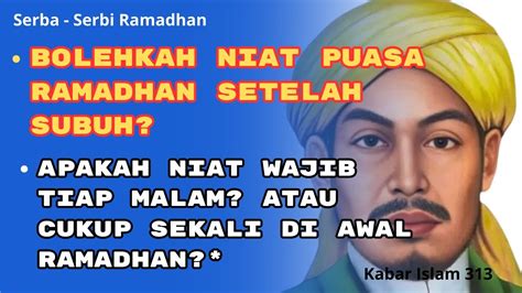 Bolehkah Niat Puasa Ramadhan Setelah Subuh Apakah Niat Wajib Tiap