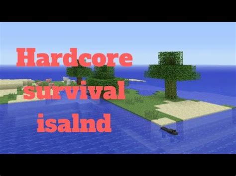 Minecraft Ps Hardcore Survival Island Ep Join Now Youtube