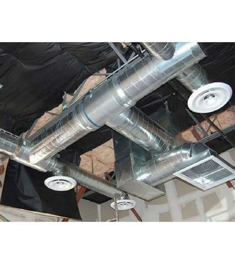 Rectangular Hvac Duct Exhaust Ducting And Air Fresh For Industrial AC