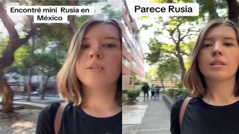 Mujer Rusa Asegura Que Tlatelolco Es Igual Que Rusia Video Se Vuelve