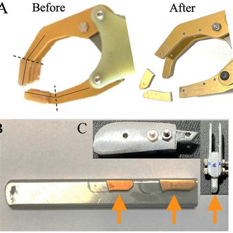 Images Illustrating Completed Steps Of The Fabrication Process For The