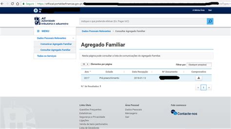 Agregado Familiar Irs Irs At De Fevereiro Verificar Composi O