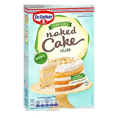 Dr Oetker Naked Cake Nuss Bei Brandnooz Bewerten