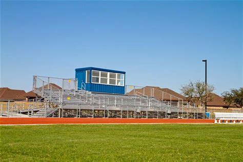 Aluminum Bleachers | School Stadium Seating | Press Boxes