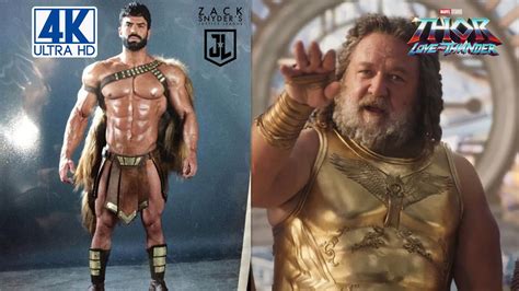 Zack Snyder Zeus And MCU Zeus YouTube