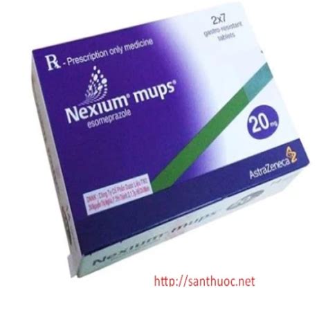 Nexium Mups 20mg Thuốc điều Trị Trào Ngược Dạ Dày Thực Quản Hiệu Quả