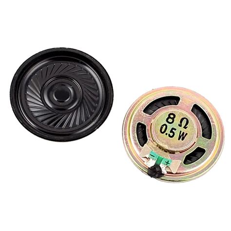 Buy 8 Ohm 0 5 Watt Speaker 36mm Diameter RoboComp