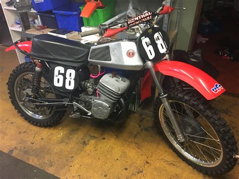 Cz 380 1972 Pjgracing Motocross Pictures Vital Mx