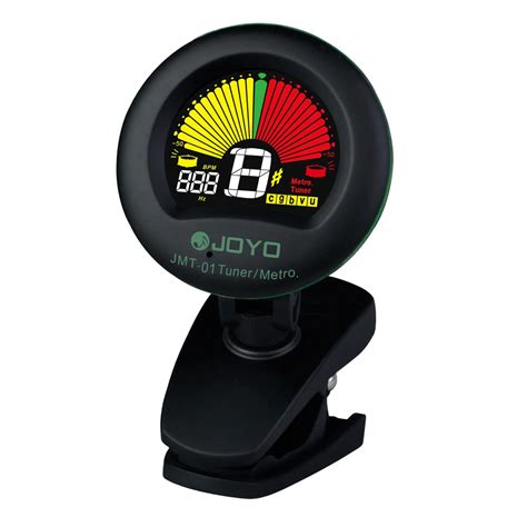 Clip on Tuner Metronome with Color Display For Chromatic Guitar Bass Violin Ukulele JOYO JMT 01 ...