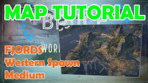 Fjords West Medium World Of Tanks Map Tutorial Wot With Bruce Youtube