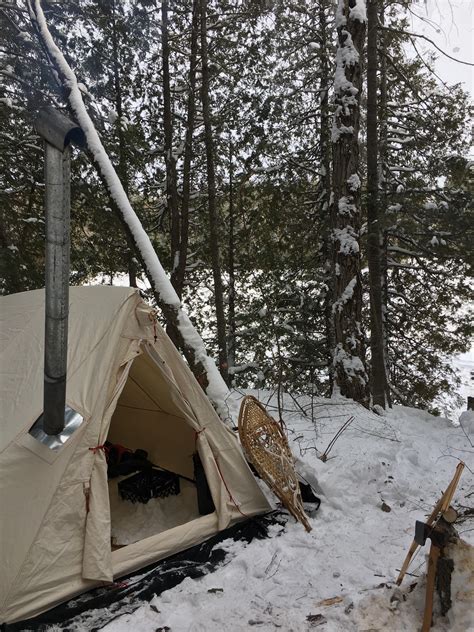 Canvas Hot Tent Winter 2020 R Tentporn