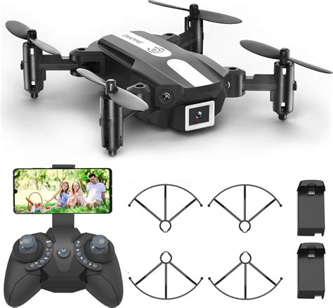 Mini Drone Pliable avec Caméra KIDOMO 1080P Mini Quadrirotor RC pour