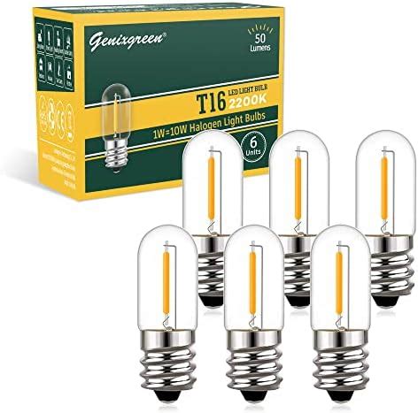 Genixgreen Lampadine A Led E Bianco Caldo W T Mini Lampadina