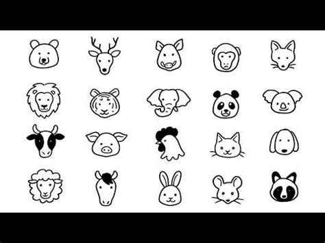 Easy Cute Animal Drawings HD Wallpaper Pxfuel, 54% OFF