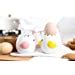 Amazon LuoCoCo Cute Egg Separator Ceramics Vomiting Chicken Egg