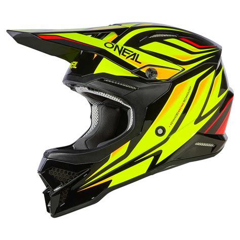 O Neal Series Vertical Motocross Enduro Mtb Helm Schwarz Gelb